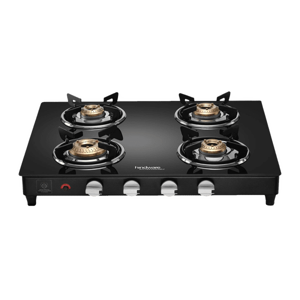 Sleek 4 burner 2024 gas stove